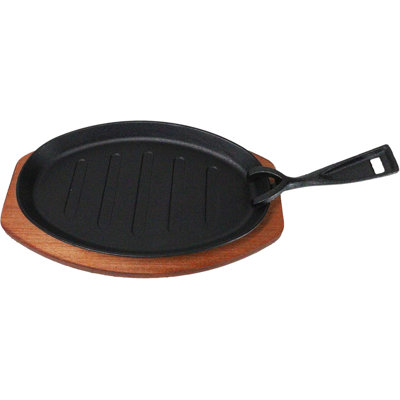 Poêle à steak ovale en fonte Personal Dimension