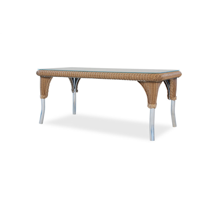 Universal Loom Accessories Outdoor Coffee Table, White