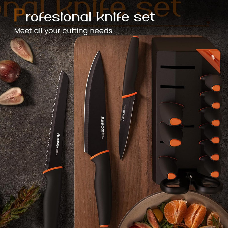 14 Pcs Kitchen Knife Set