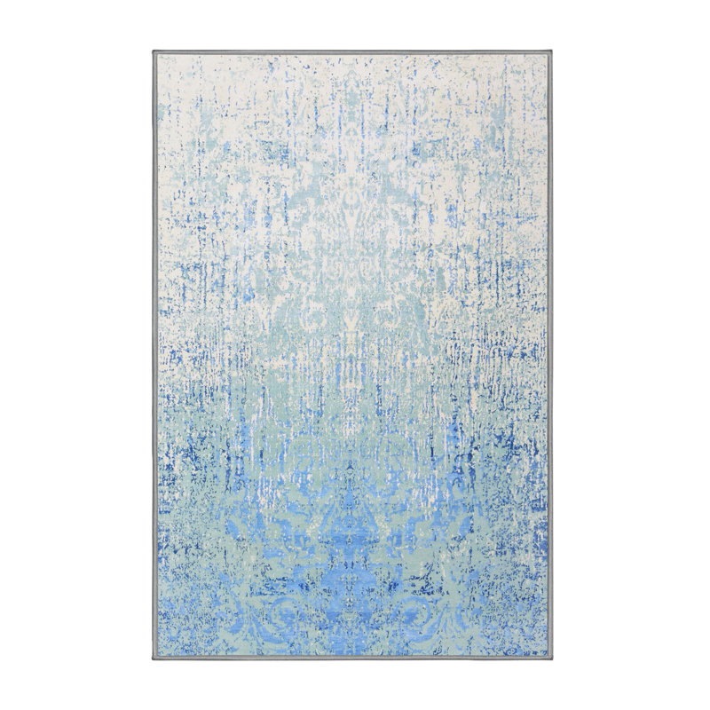 Hovey Abstract Indoor Rug, Rectangle 6' x 9'