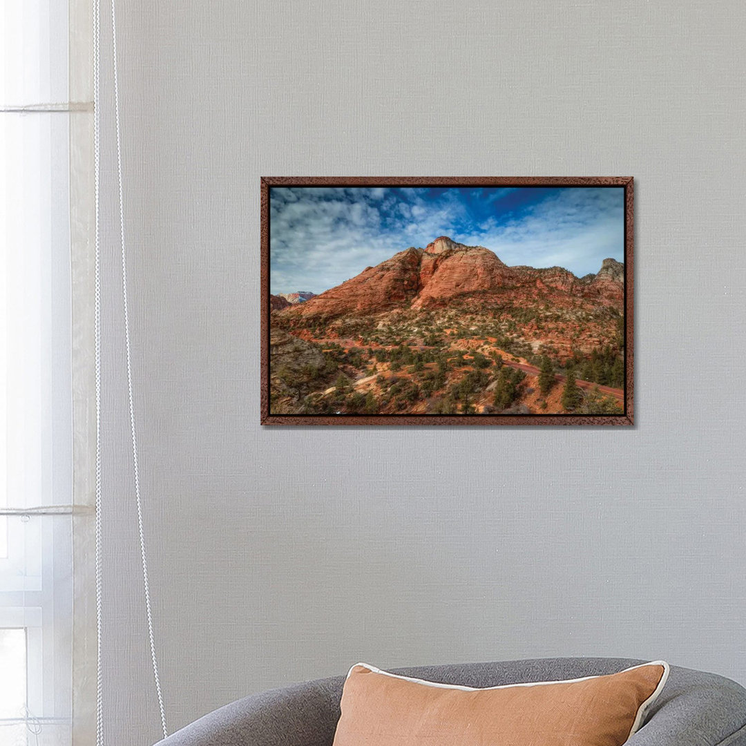 The Road To Zion von Bill Sherrell - Galerie-verpackte Leinwand Giclée