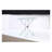 35.43" Round Tempered Glass Table – Silver Iron Frame, Modern Design