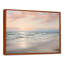 «Beach Serenity Gentle Pink Pastel Sunrise - Coastal Beach», reproduction sur toile-1022807194-1022807193