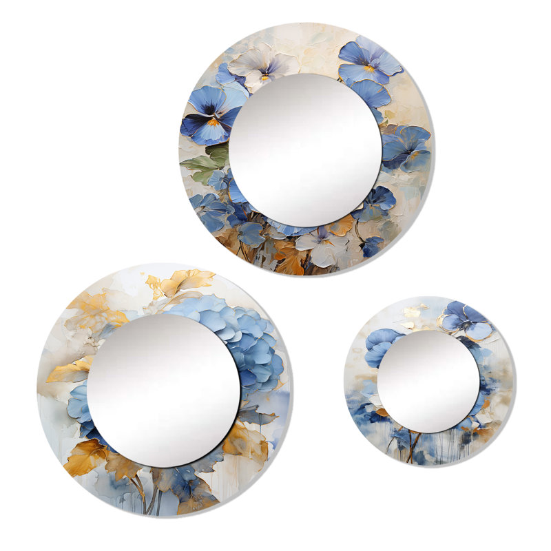 Ensemble de 3 miroirs Dishawn