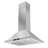 Cosmo 30 in. Lumin Collection Ducted Island Range Hood, Soft Touch Controls, Permanent Filters, LED Lights, Stainless Steel