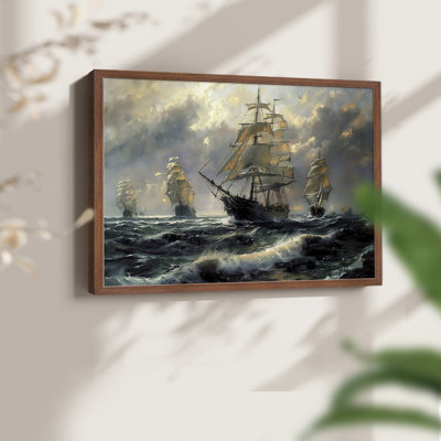 Nautical Series-CCXV -Framed Print - Restickable