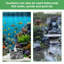 Bird Bath Water Fountain, With Pump For Bird, Rock Waterfall Fountain, Bird Feeder, Small Aquariums, Fish Tank