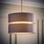 Ozment 24.5cm H Polycotton Drum Pendant Shade ( Clip On )-282803703