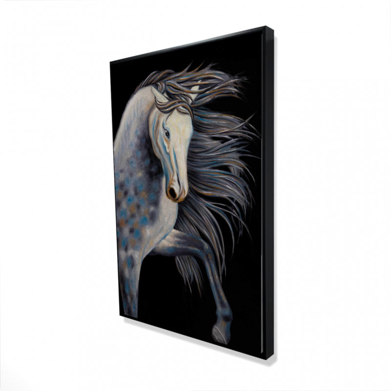 Cheval abstrait, reproduction sur toile