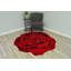 Tapis floral rouge Baseeth-330936250