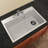 Radius 33'' L Single Bowl Kitchen Sink-16187802