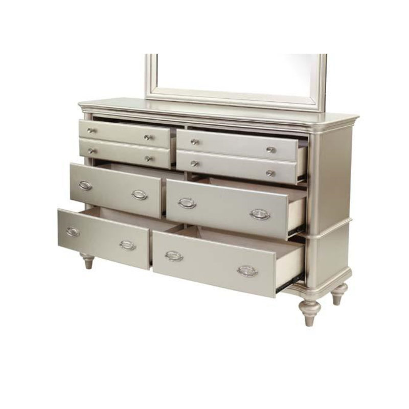 Commode double 6 tiroirs l 63 po