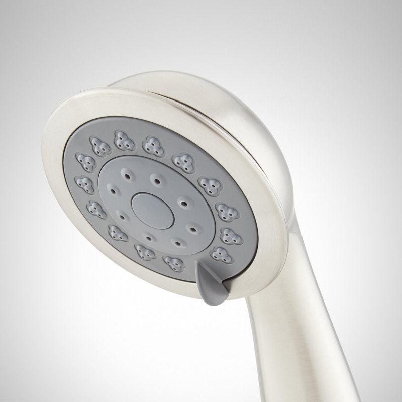 Robinet de baignoire romaine à fixation sur le comptoir, Nickel brossé