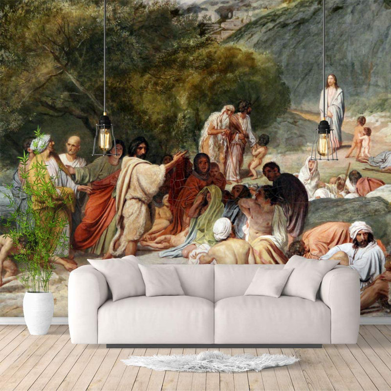 Famous Painting Peel & Stick Border, 100" L x 144" W