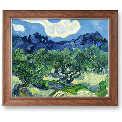 «Olive Trees» par Vincent Van Gogh, reproduction sur toile