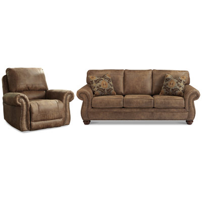Canapé et fauteuil inclinable Alheli