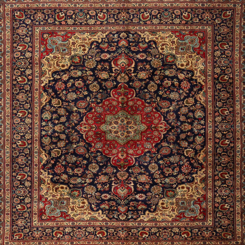 Cevdet Oriental Indoor Rug, Square 8'