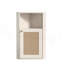 Rangement pour salle de bain Colberta, plancher de ferme Colberta avec porte de grange en rotin et tablette réglable pour la vie organisée-130088575
