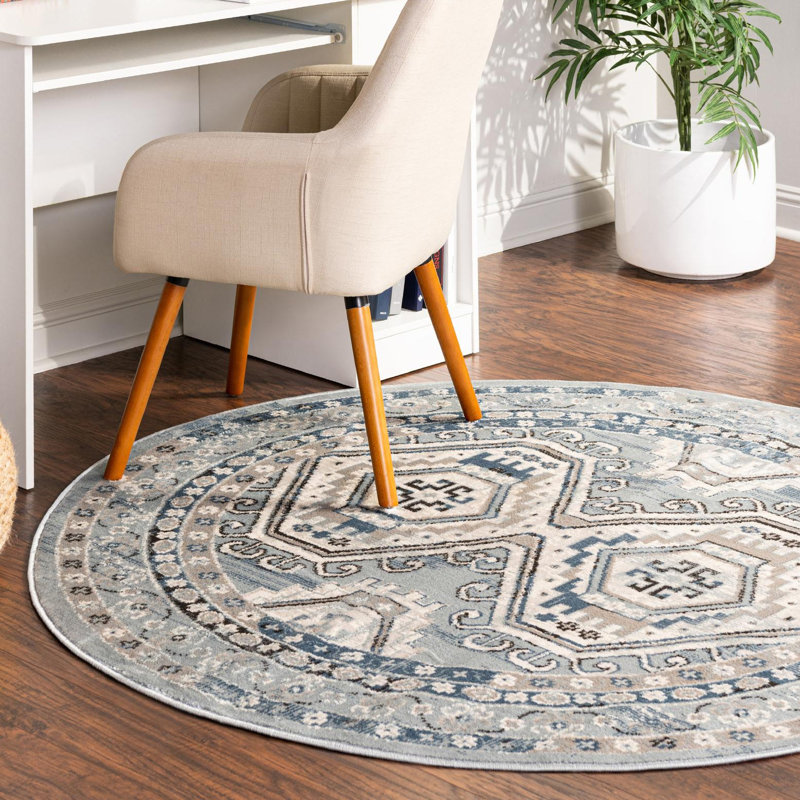 Charlotte Oriental Indoor Rug, Round 3'1"