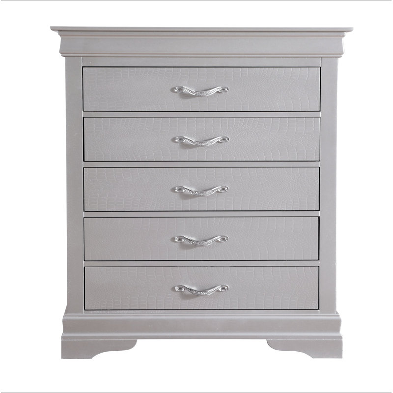 Commode Lorana G6500-CH, Grey Champagne