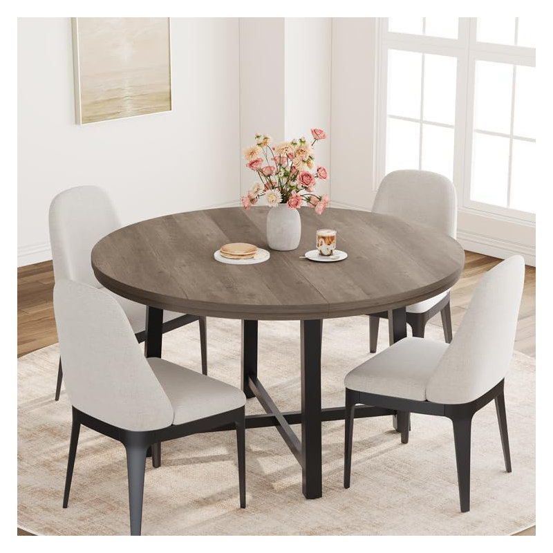 Round Dining Table, Grey
