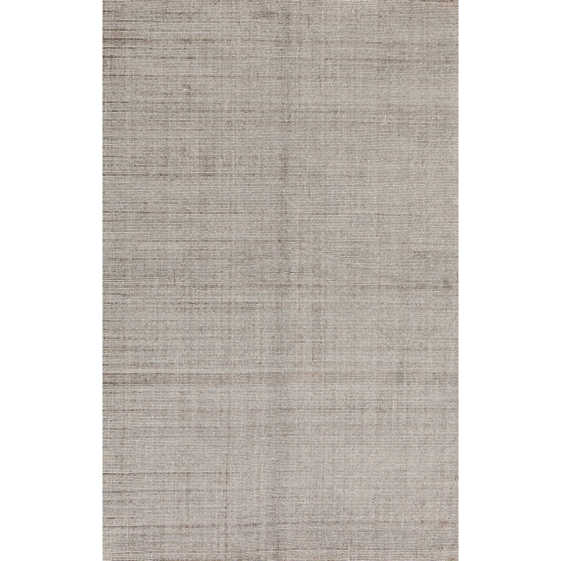 Wool Area Rug in Brown, Rectangle 5'9" x 8'9"