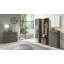 Deshaunta 1 Door Manufactured Wood Wardrobe-55610682