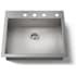 VAULT SINGLE BASIN SINK UC ADA