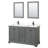 Deborah 80'' Double Bathroom Vanity with Quartz Top-98207322-98207321-98207325