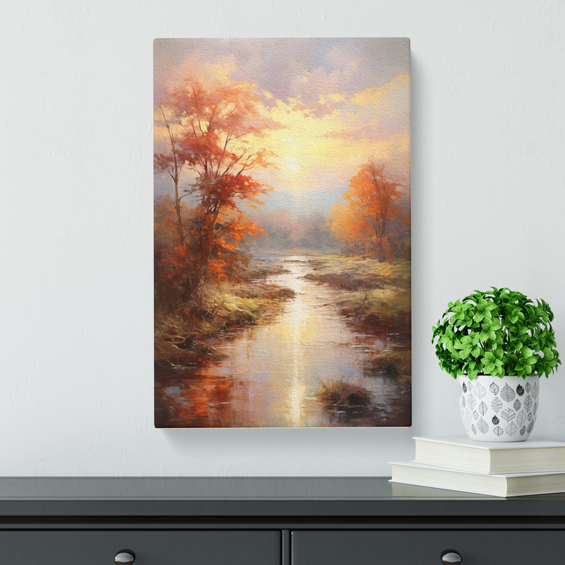 Landscape Impressionism Art - No Frame Print