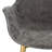 Matthew Leather Dining Chair, Modern Mid Century Accent Chair with Armrests and Iron Legs, Faux Leather Upholstered Kitchen Desk Chair for Dining Room, Living Room, Office Furniture-123223577-67941231