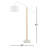 Damia 61'' Arched Floor Lamp