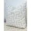 Abstract Beige Square Cushion Cover