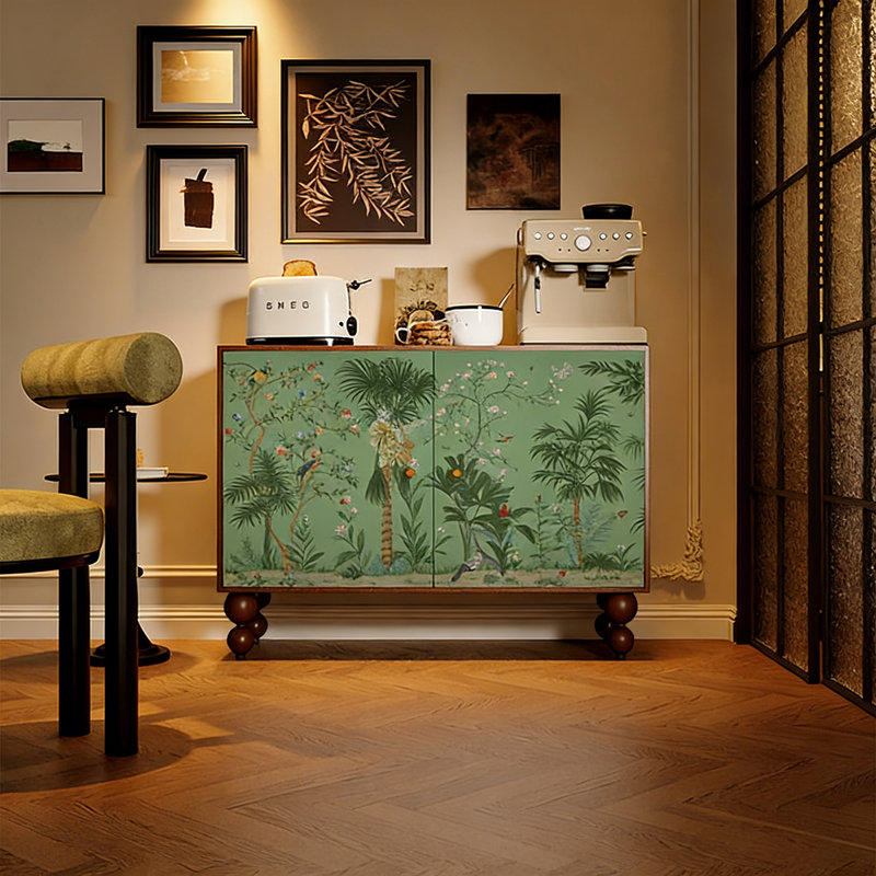 Armoire de rangement French French, Noyer