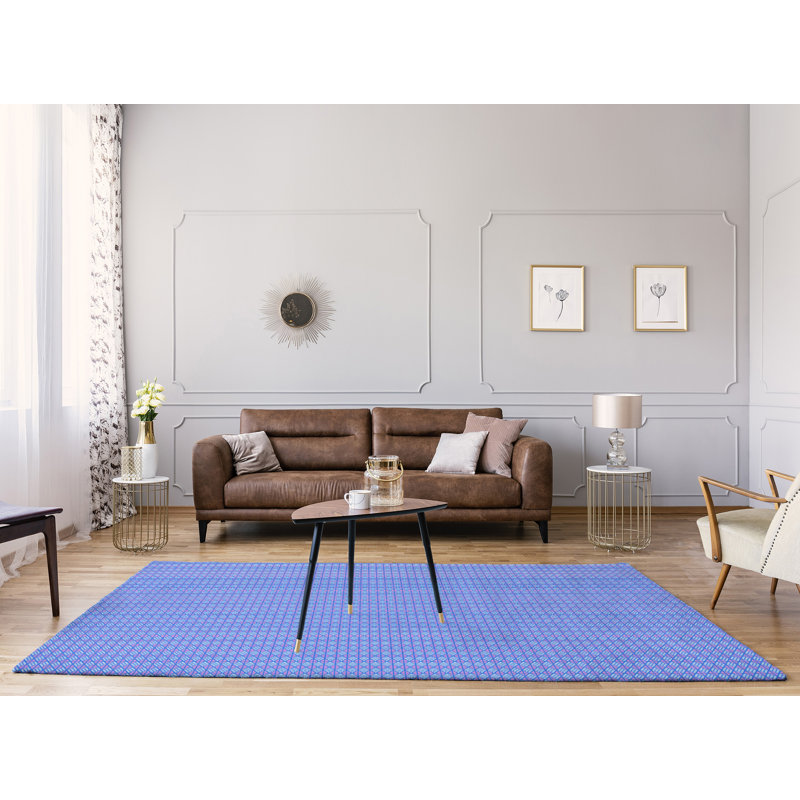 Tapis zone mauve claire losanges, Rectangle 9 pi x 12 pi
