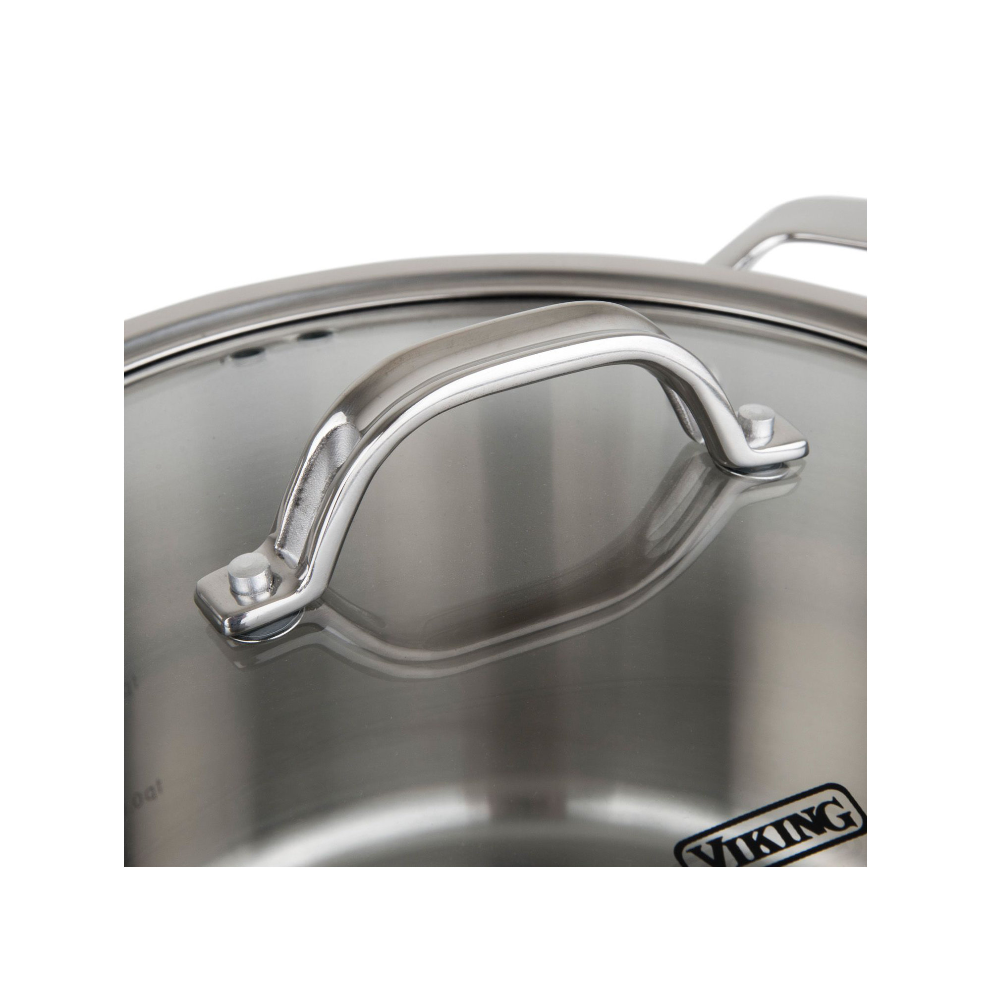 Viking Contemporary 3-Ply Dutch Oven with Glass Lid, 3.4 Qt.