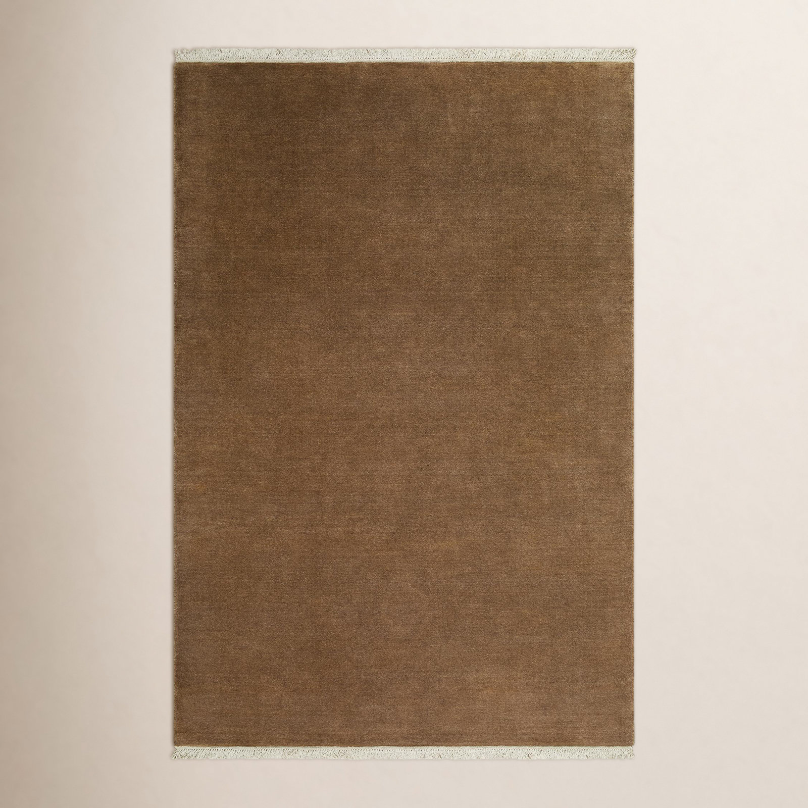 Clio Hand-Loomed Charcoal Wool Rug, Rectangle 8' x 10'
