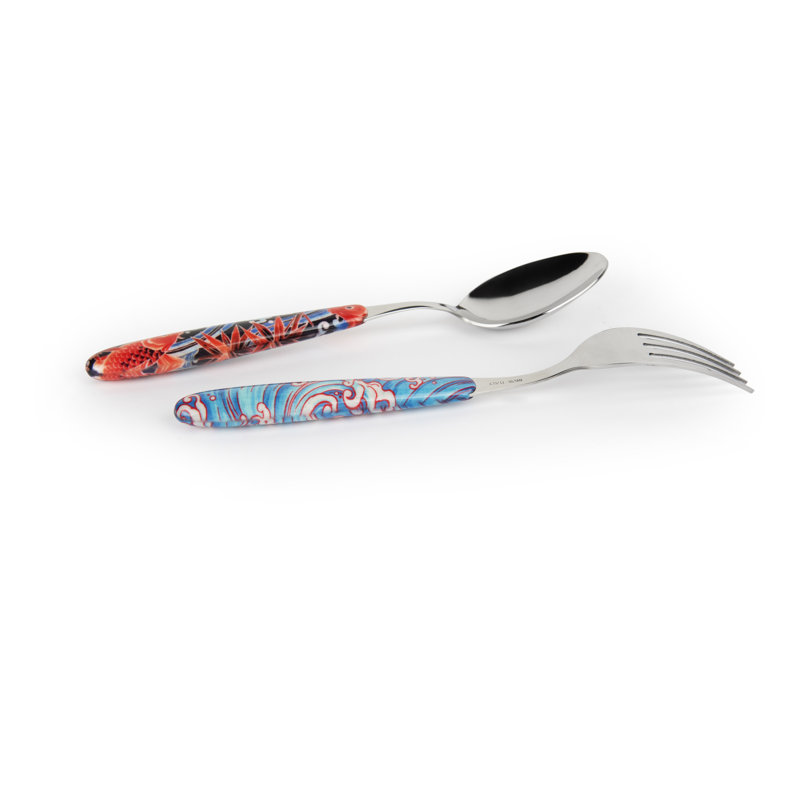 Excelsa Kimono Cutlery Set Multicolor 24 Pieces