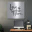 Art mural luxueux «Love is Spoken Here» par Lux + Me Designs-859104252