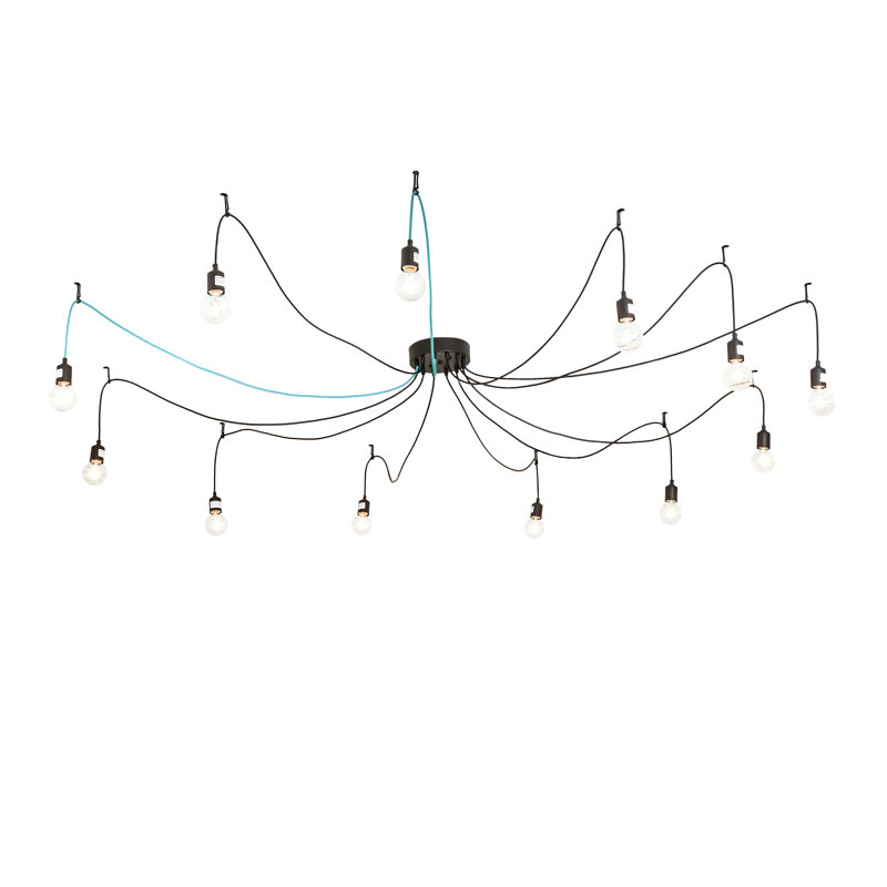 Castiliolite 12 - Light Flush Mount, Blue