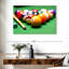 «Pool And Billiard Pool Game», reproduction sur toile-92518026