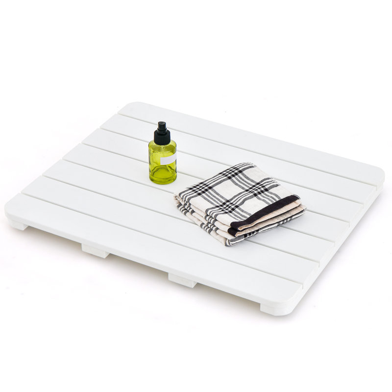 Aufmann Bath Mat, White