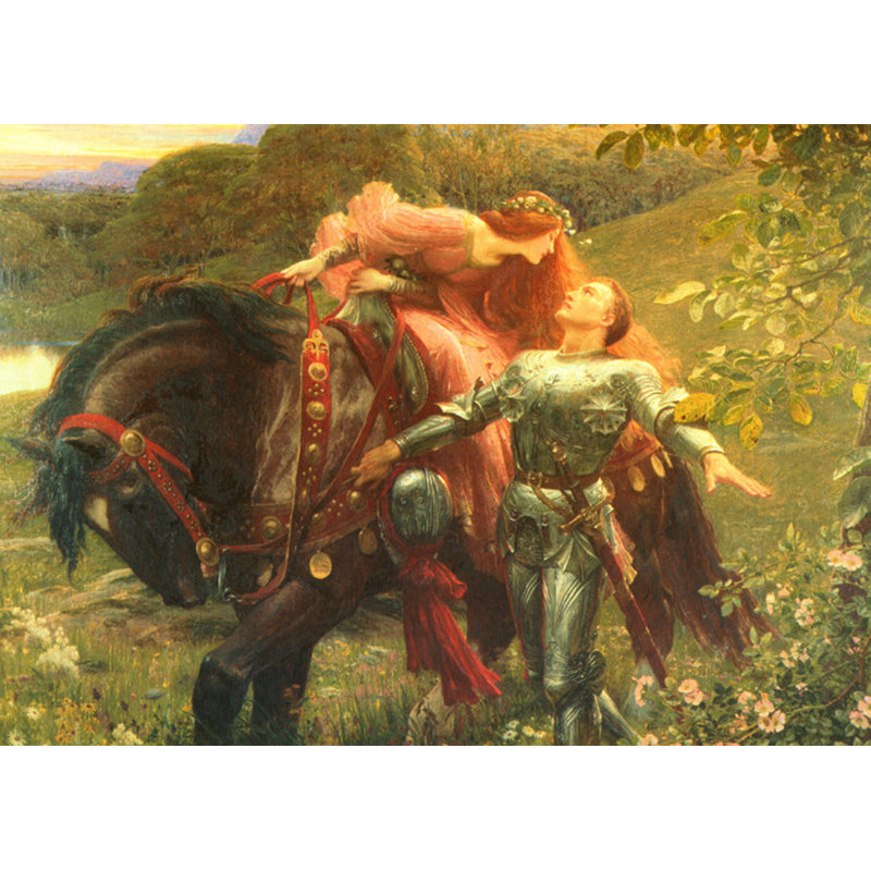 La belle dame sans merci, H 17 po x l 24 po
