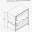 Smoked Peppercorn 2-drawer Nightstand