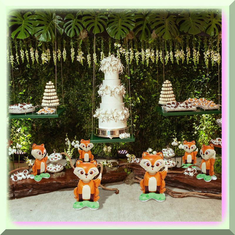 12-Pack Rose Gold Glitter Number Centerpiece Sticks