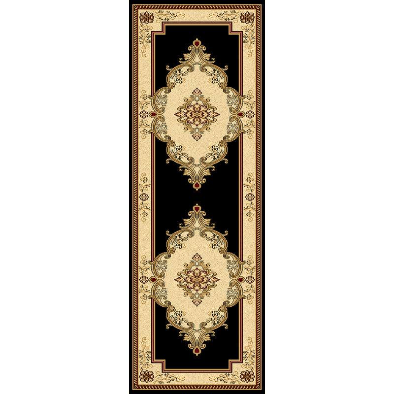 Ramsel Performance Oriental Indoor Rug, Runner 2'6" x 7'9"