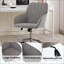 Fauteuil de bureau réglable, chambre à coucher à domicile, fauteuil pivotant ergonomique, siège à dossier, confortable pour les longues séances-123842040-123842044-123842034