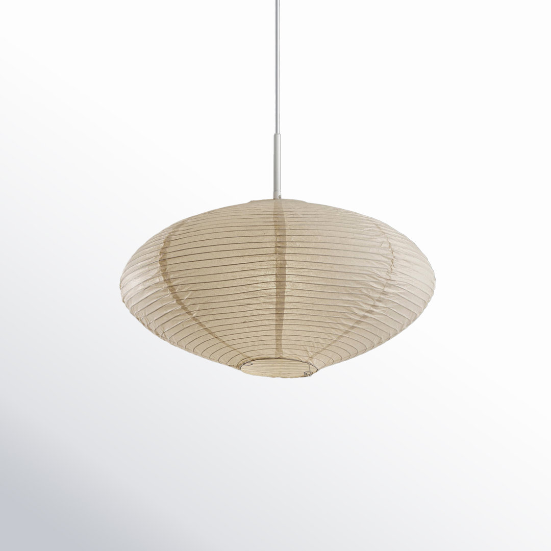 1 - Light White Single Pendant Red Barrel Studio®