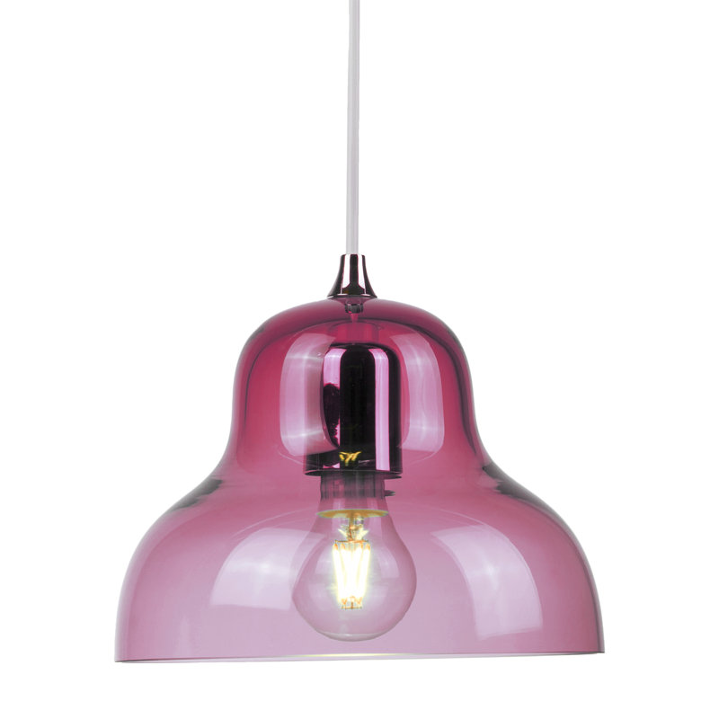 Essentials 1 - Light Single Pendant, Red