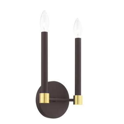Orean Steel Flush Mounted Sconce